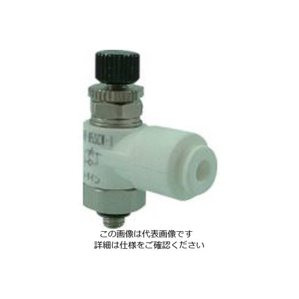 千代田通商 チヨダ ファイブスピードコントローラα白メーターイン6mmM5×0.8 F6R-M5SCW-I 1個 808-2784（直送品）