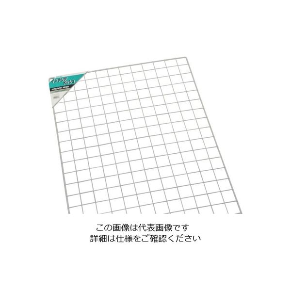 光 メッシュパネル1500×600グレー PJ-1565-3 1セット(5個) 113-2804（直送品）