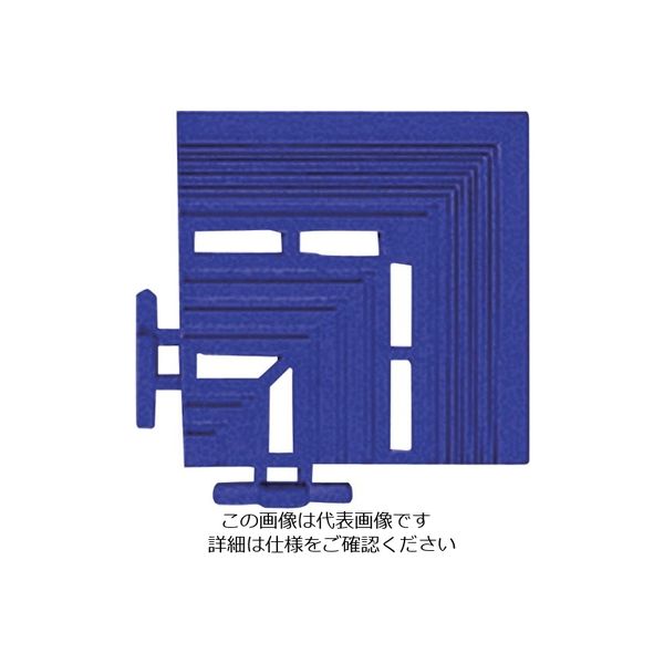 テラモト エコジョイントスノコ 角ふち 青 MR-091-092-3 1個 782-5242（直送品）