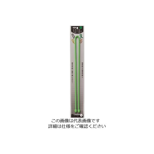 アイテック（AiTec） 光 カラフルフリータイ750×6mm緑 KFRT806-4 1セット（5個） 216-0630（直送品）