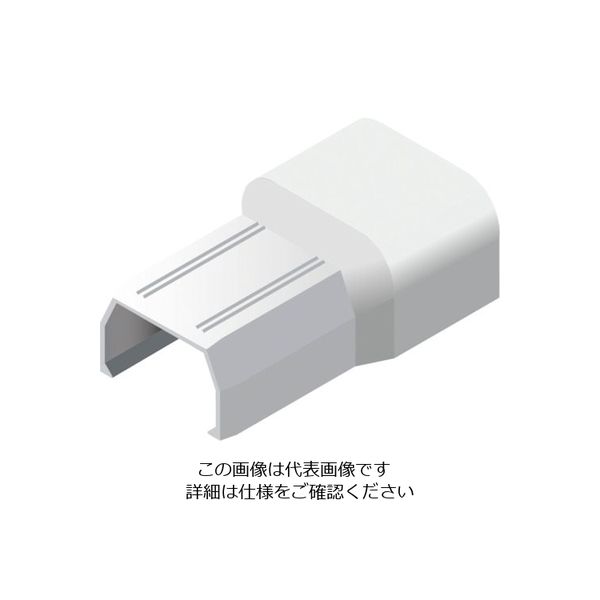 マサル工業 マサル ニュー・エフモール付属品 フレキコネクター 3号 ホワイト SFMFC32 1個 121-1455（直送品）