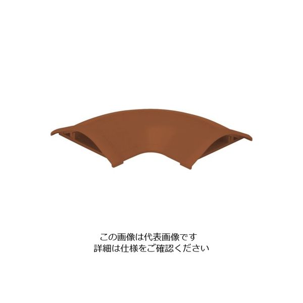 マサル工業 マサル ガードマン2R型付属品 平面マガリ 7号 ブラウン GAM76 1個 121-4588（直送品）