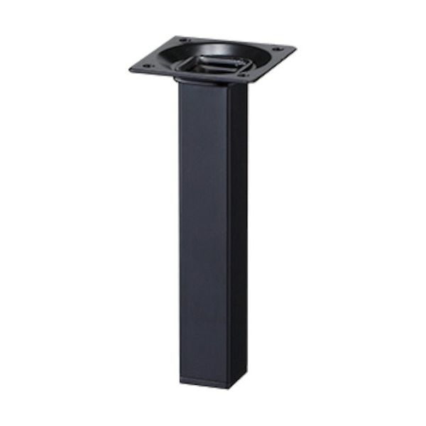 アイテック 光 スマートレグ角脚 25×25×150mm黒 KSK251-1 1セット(4本) 820-1632（直送品）