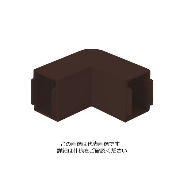 マサル工業 マサル 屋外用エムケーダクト付属品 内外マガリ 1号 チョコ MDK119 1個 130-3420（直送品）
