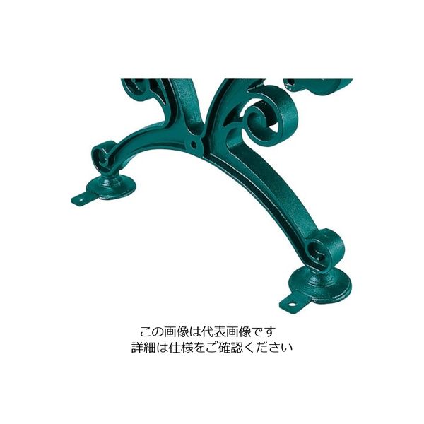 テラモト ベンチスワール 固定金具 BC-303-500-0 1セット 781-6201（直送品）