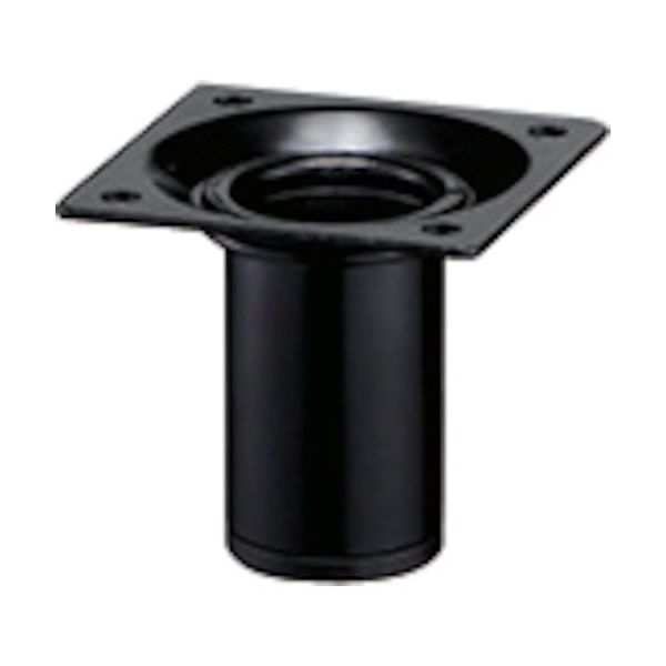 アイテック 光 スマートレグ丸脚 30×50mm 黒 KSM305-1 1セット(4本) 820-1647（直送品）