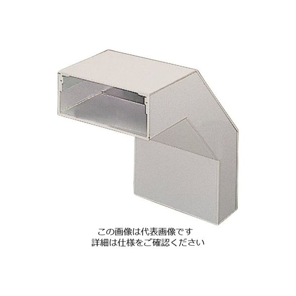 マサル工業 マサル エルダクト付属品 内大マガリ 3030型 ホワイト LDU2352 1個 130-3378（直送品）