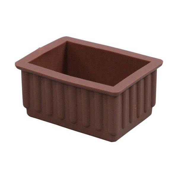 アイテック 光 イス脚キャップ茶 長角 30×45 BE-30-453 1セット(10個) 112-9633（直送品）