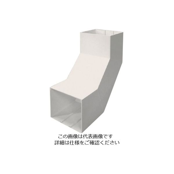 マサル工業 マサル エムケーダクト付属品 内大マガリ 8号150型 クリーム MDLU8155 1個 120-5112（直送品）