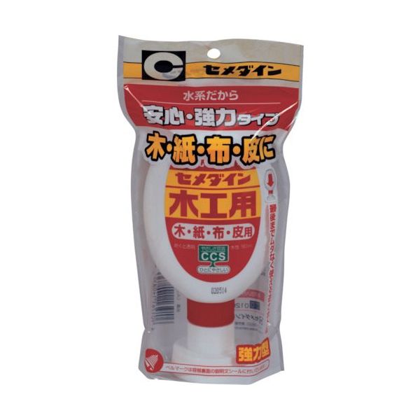 セメダイン 木工用 180ml/フック用袋入 CAー227 1セット(10本) 813-5184（直送品）