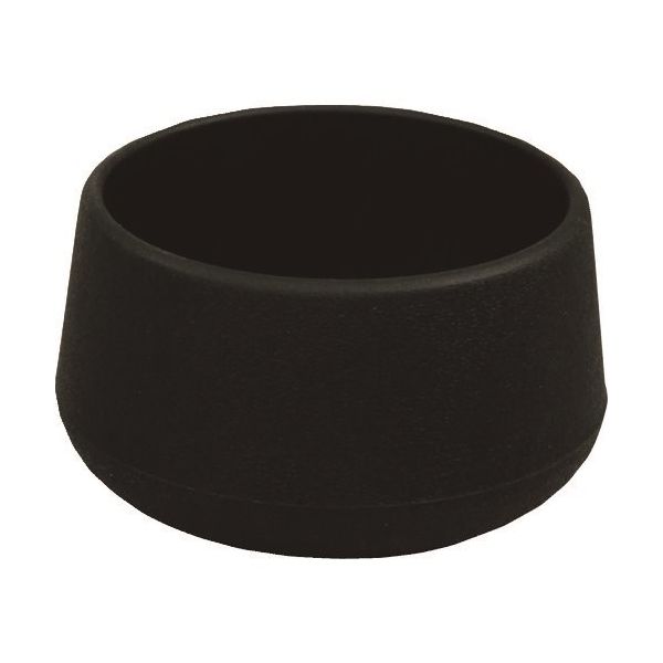 光 イス脚キャップバラ 黒丸 60mm B-BE-0-602 1セット(50個) 216-0600（直送品）