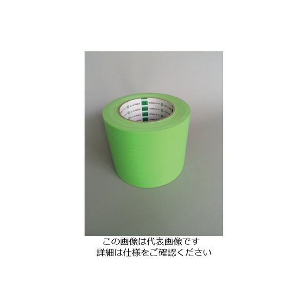 オカモト 布テープ NO111カラー 若草 75ミリ 111U75 1セット(24巻) 828-3028（直送品）