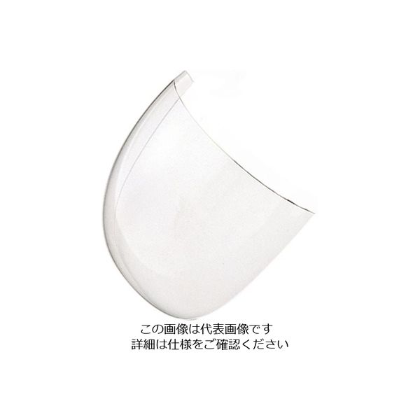 山本光学 YAMAMOTO 防災面ヘルメット取付タイプ レンズ色クリア YF-380B(SP) 1枚 853-7204（直送品）