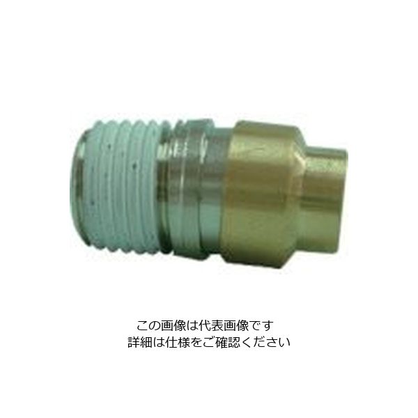 千代田通商 チヨダ ファイブHタイプ六角穴付メイルコネクタ12mm・R3/8 HB-12-03MS 1個 808-4366（直送品）