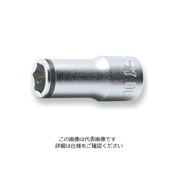 山下工業研究所 コーケン 9.5mm差込 ナットグリップセミディープソケット 10mm 3350X-10 1個 812-1680（直送品）