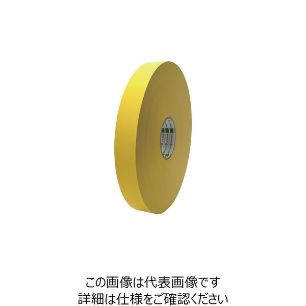 オカモト クラフトテープ NO224WC環境思いカラー長尺 黄50ミリ×500M 224WC50500Y 808-1003（直送品）