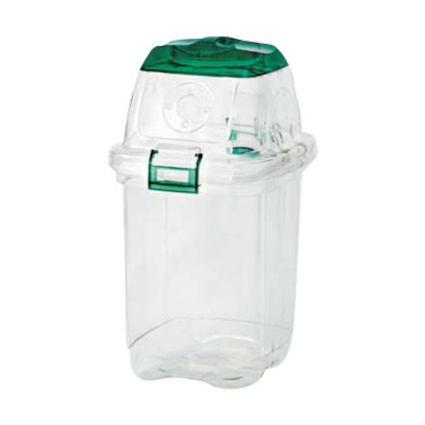 テラモト 透明エコダスター#35 ペットボトルキャップ用グリーン DS4590350 1台 127-4172（直送品）