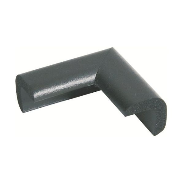 カーボーイ CARーBOY 安心クッション コーナー用 極細 油面接着仕様 ブラック AC-80YS 1個 854-7897（直送品）