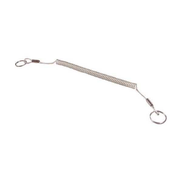 ニッサチェイン ワイヤ入りウレタンカールコード(1本入り) S-322 1セット(5本:1本×5パック) 825-5908（直送品）