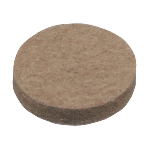 光 硬質フェルトバラ ブラウン 22mm丸 B-PQ22-2 1セット(400個) 215-7474（直送品）