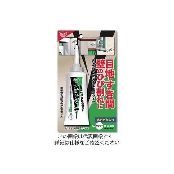 コニシ 多用途シール クリヤー 65ml 04786 1セット(10本) 117-3865（直送品）