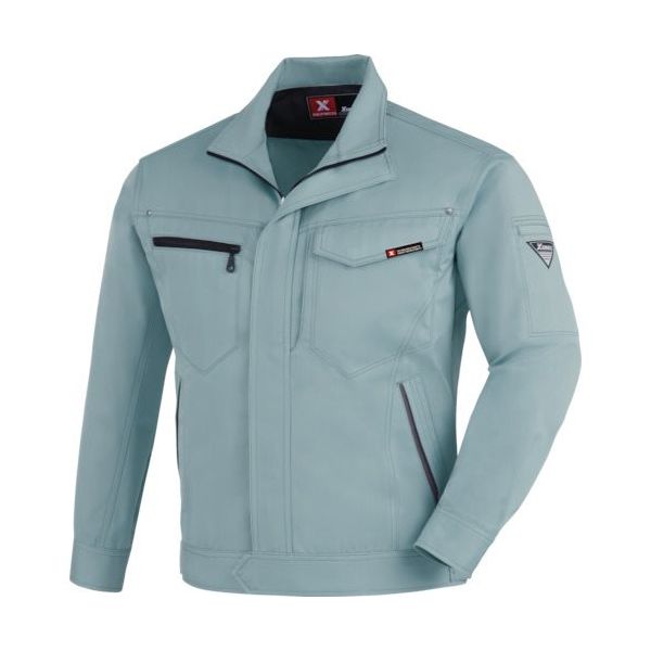 ジーベック XEBEC ブルゾン1620ー605ーM ミストグリーン 1620-605-M 1着 853-8281（直送品）