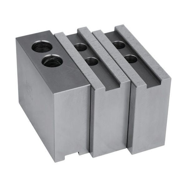 アーム産業 ARM 北川パワーチャック用鉄生爪山取無HOー8KH80 HO-8KH80 1セット(3個) 837-7654（直送品）