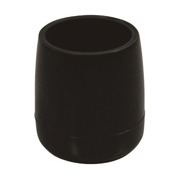 光 イス脚キャップバラパイプ用 黒丸24mm B-BE-8-242 1セット(200個) 215-9001（直送品）