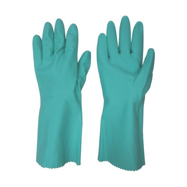 東和コーポレーション ビニスター 塩化ビニール手袋 トワローブフルールあつ手箱入り グリーン L 717-G-L 1セット(60双)（直送品）