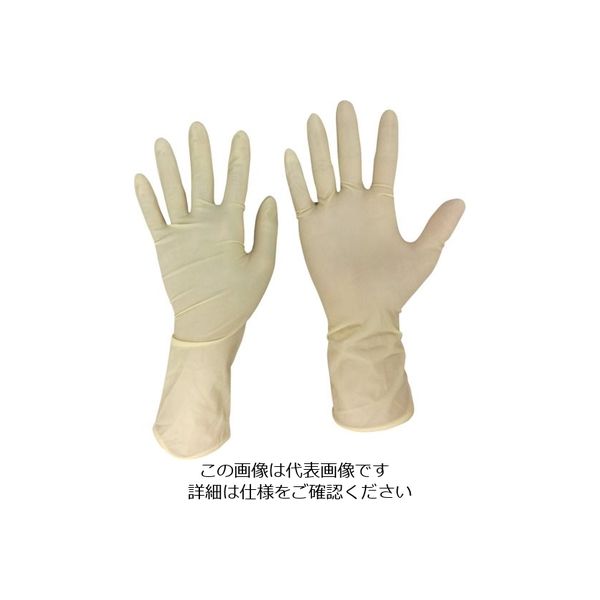 オカモト ラテックスディスポグリップロング S GT1331 1セット(1000枚:100枚×10袋) 119-5967（直送品）