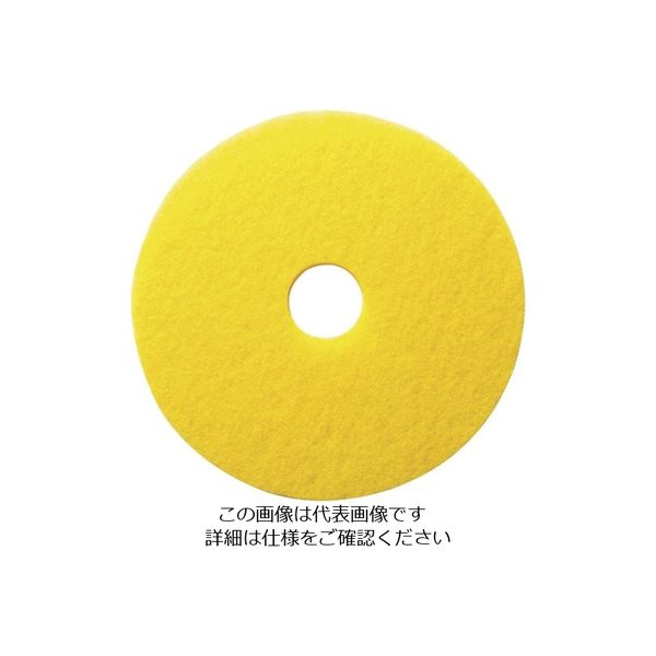 スリーエム ジャパン 3M イエローアートスクラバーパッド レモンイエロー 330X82mm(5枚入) YEL 330X82 1箱(5枚)（直送品）