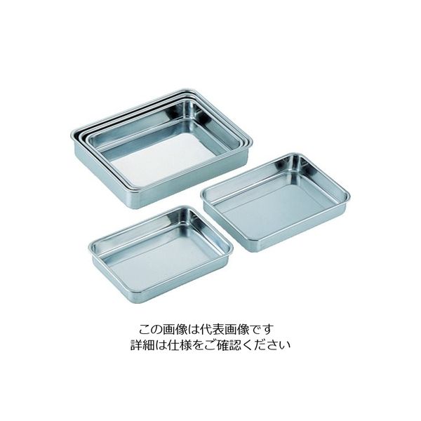 スギコ産業 スギコ ステンレスすし組バット 4号 195×255×45 1.8L WA-4 1枚 500-6660（直送品）