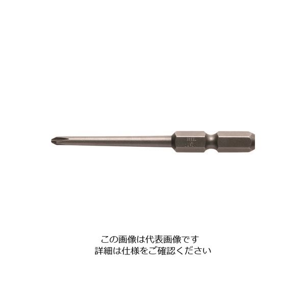 ベッセル マグネット入りビット +1×65 H 片頭ビット 10本組 M-A161365H 1セット(10本) 215-2810（直送品）