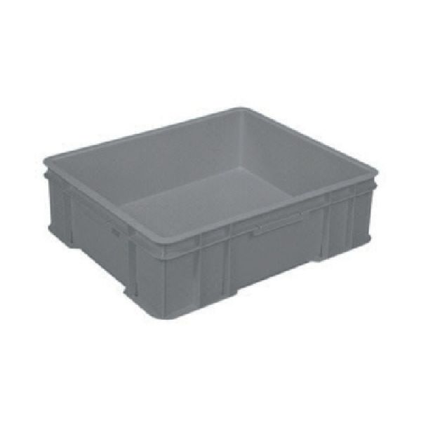 三菱ケミカル ヒシ S型コンテナ W518×D435×H147 グレー S-26 GY 1個 106-0456（直送品）