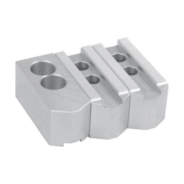 アーム産業 ARM 北川パワーチャック用アルミ生爪ALBー205H25 ALB205H25 1セット(3個) 837-7331（直送品）