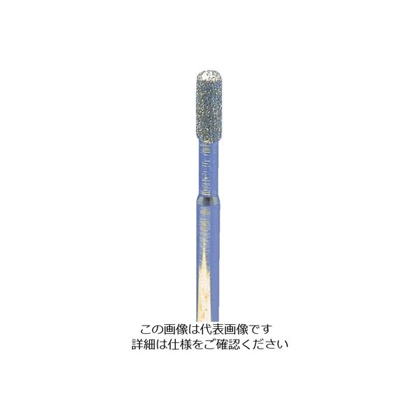 柳瀬 ヤナセ 電着ダイヤモンドバー・砲弾型 ダイヤ 4x10x3 D-40CH 1本 812-4406（直送品）