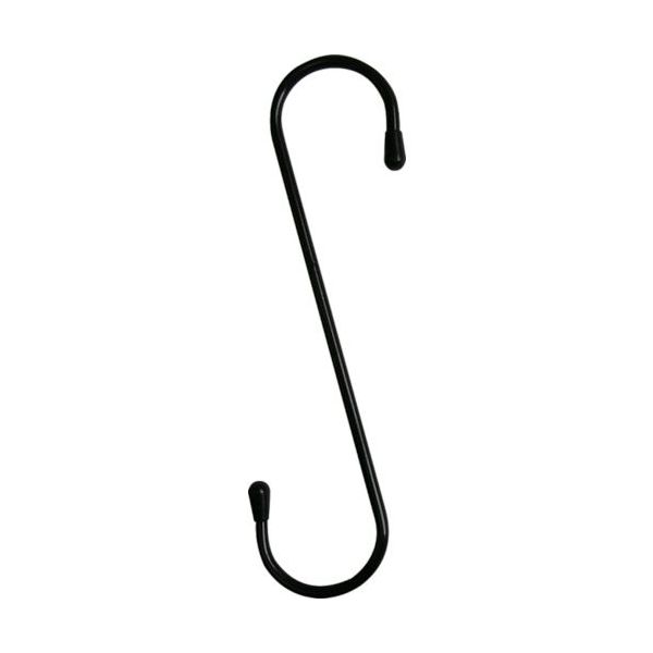 ニッサチェイン 黒 Sフック200mm (20個入) ISH-200V-BLACK 1箱(20個) 849-1666（直送品）