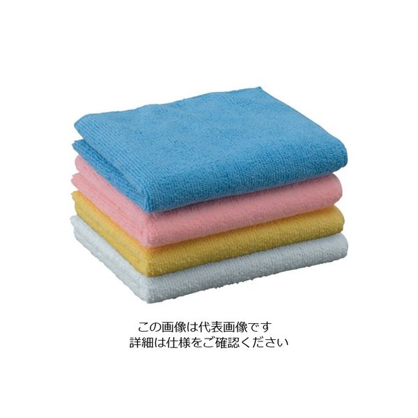 橋本クロス 橋本 ミクロンワイパー タオルタイプ 300×500mm イエロー (10枚入) MW35Y 1箱(10枚) 809-6172（直送品）