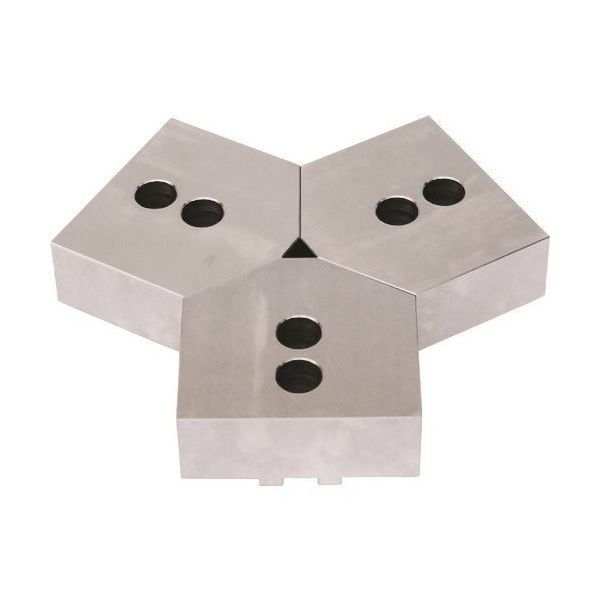 アーム産業 ARM 北川パワーチャック用鉄生爪幅広HOー10W60H42 HO-10W60 H42 1セット(3個) 837-7544（直送品）