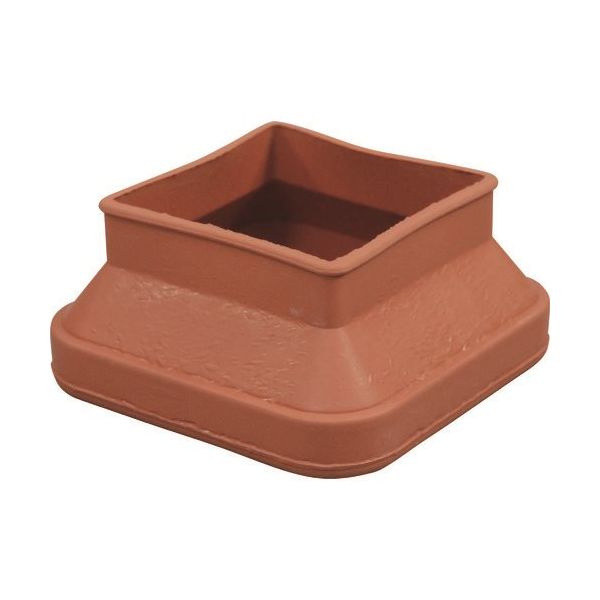 光 フリーサイズゴム脚キャップバラ茶角50~65mm B-F4-5651 1セット(100個) 216-0590（直送品）