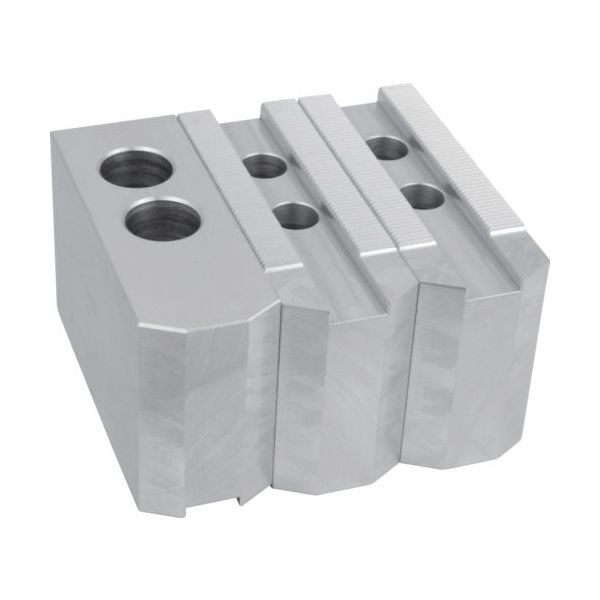 アーム産業 ARM 北川パワーチャック用アルミ生爪ALHOー8H60 ALHO-8H60 1セット(3個) 837-7359（直送品）