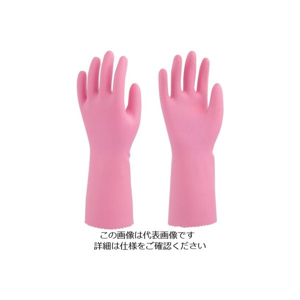 東和コーポレーション ビニスター 塩化ビニール手袋 ソフトエース箱入り ピンク M 730-P-M 1セット(100双) 857-1975（直送品）