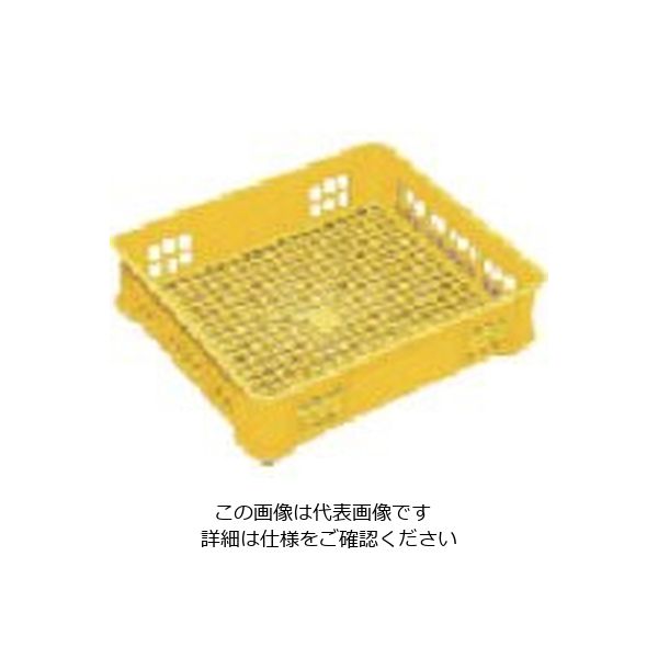 岐阜プラスチック工業 リス トレーコンテナーTー17 238289 黄 T-17 Y 1個 868-7174（直送品）