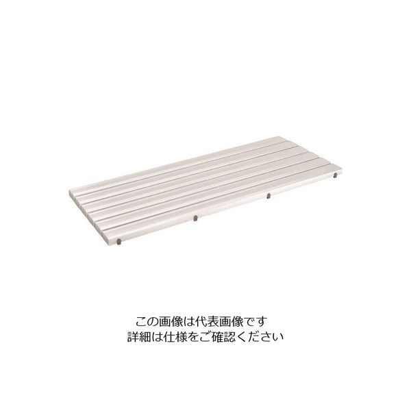 テラモト 抗菌安全スノコ(お客様組立品)600×1200mm 灰 MR-093-243-6 1枚 119-8890（直送品）