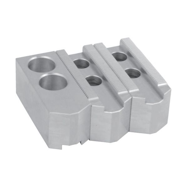 アーム産業 ARM 北川パワーチャック用アルミ生爪ALBー206H28 ALB206H28 1セット(3個) 837-7332（直送品）