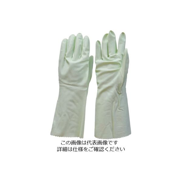 ダンロップホームプロダクツ ダンロップ サラーネ中厚手 Lグリーン 8748 1双 854-8645（直送品）