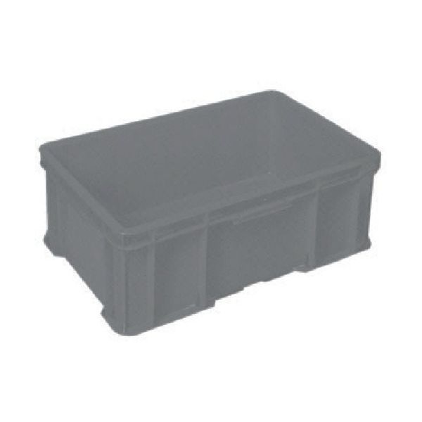 三菱ケミカル ヒシ S型コンテナ W554×D362×H197 グレー S-29 GY 1個 106-1975（直送品）