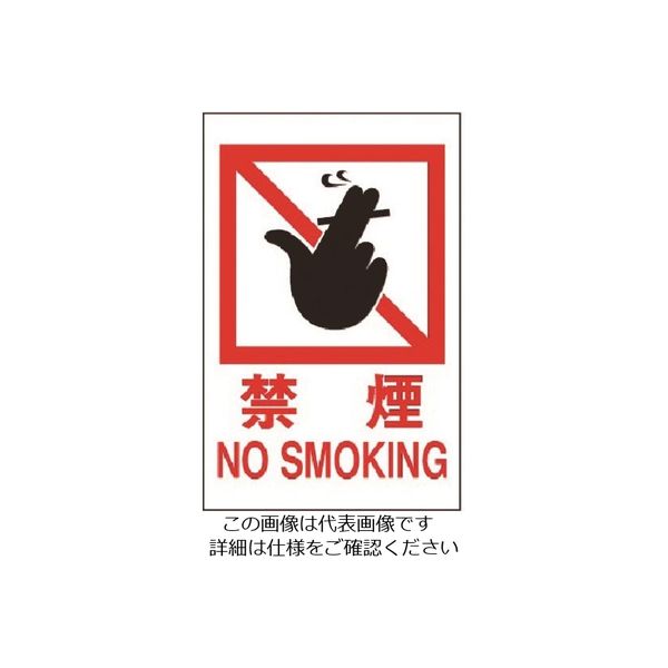 光 禁煙 NO SMOKING HI960-13 1枚 224-7612（直送品）