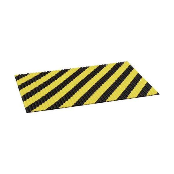 カーボーイ CARーBOY ジャバラマット 小 ブラック/イエロー JM24 1枚 822-9562（直送品）