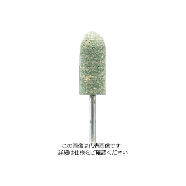 柳瀬 ヤナセ ゴム砥石研削用砲弾 ♯320 8×20×3 GCMH-811 1セット(10本) 812-2604（直送品）